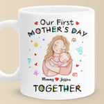 Custom Name Our First Mother's Day Gifts for Mom - Personalized Mug