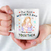 From This Day On, Forever Us - Family Personalized Custom Mug - Mother's Day, Baby Shower Gift, Gift For First Mom