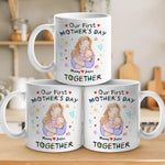 Custom Name Our First Mother's Day Gifts for Mom - Personalized Mug