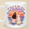 Pawprints On My Heart - Dog Personalized Custom Mug - Mother's Day, Gift For Pet Owners, Pet Lovers