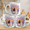 Pawprints On My Heart - Dog Personalized Custom Mug - Mother's Day, Gift For Pet Owners, Pet Lovers