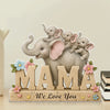 Love You A Ton, Mama - Family Personalized Custom Acrylic Plaque Custom Shape - Mother's Day, Gift For Mom