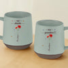 Her Garden Just Keeps Growing - Family Personalized Custom Printed Stoneware 12oz Mug - Mother's Day, Gift For Mom, Grandma