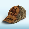 Raised Right By The Strongest Bear - Family Personalized Custom Hat, All Over Print Classic Cap - Father's Day, Gift For Dad, Grandpa