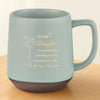 From One Mom To Another - Family Personalized Custom Printed Stoneware 12oz Mug - Mother's Day, Gift For Daughter