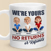 No Returns, All Heart - Family Personalized Custom Mug - Mother's Day, Gift For Mom, Grandma