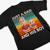 Like Father, Like Fun - Family Personalized Custom Unisex T-shirt, Premium T-shirt, Hoodie - Father's Day, Gift For Dad, Grandpa