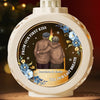 From Our First Kiss Till Our Last Breath - Couple Candlelight Lantern Ornament - Christmas Gift For Husband Wife, Anniversary