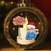 Creating My Own Holiday Magic - Family Personalized Custom Candlelight Lantern Ornament - Christmas Gift For Family Members