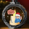 Creating My Own Holiday Magic - Family Personalized Custom Candlelight Lantern Ornament - Christmas Gift For Family Members