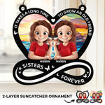 Custom Name Best Friend Gifts - Personalized Suncatcher Ornament