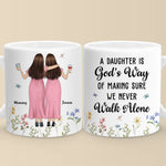 Custom Name Mother Daughter Gifts - Personalized Mugs