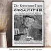 Custom Photo No More Monday Blues - Personalized Custom Vertical Poster - Appreciation, Retirement Gift For Coworkers, Work Friends, Colleagues, Family Members