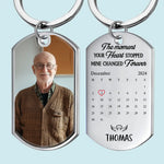 Custom Photo Memorial Gifts for Loved Ones - Personalized Keychain