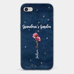 Custom Name Grandma's Garden Gifts for Grandma - Personalized Phone Case