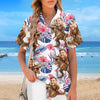 Custom Photo Some Call It Chaos, I Call It A Beach Trip - Funny Personalized Custom Unisex Tropical Hawaiian Aloha Shirt - Summer Vacation Gift, Gift For Family Members, Best Friends, Siblings, Travel Lovers