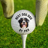 Custom Photo Dog Dad On Par - Dog & Cat Personalized Custom Golf Ball - Father's Day,  Gift For Sport Lovers, Sport Players, Pet Owners, Pet Lovers