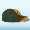 Life Looks Better By The Fire - Camping Personalized Custom Hat, All Over Print Classic Cap - Gift For Camping Lovers