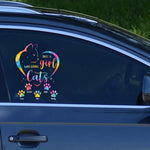 Custom Name Cat Lover Gifts for Women - Personalized Decal