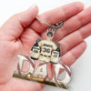 Game Day, Every Day - Family Personalized Custom Shaped Acrylic Keychain - Father's Day, Gift For Dad, Sport Lovers, Sport Players