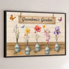 Rooted In Her Love - Family Personalized Custom Horizontal Poster - Mother's Day, Gift For Mom, Grandma