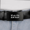 Built By Love, Held By Dad - Family Personalized Custom Printed Belt Buckle - Father's Day, Gift For Dad, Grandpa