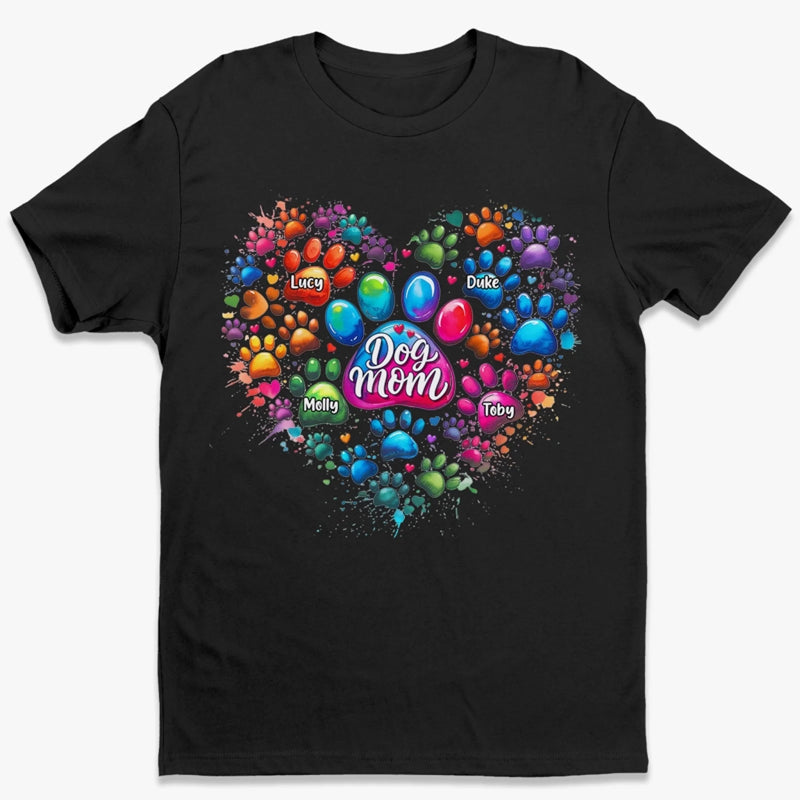 One Proud Dog Mama - Dog & Cat Personalized Custom Unisex T-shirt, Premium T-shirt, Hoodie - Mother's Day, Gift For Pet Owners, Pet Lovers