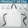 Custom Photo Mr. Good Looking Is Cooking - Family Personalized Custom Apron - Father's Day, Gift For Dad, Grandpa