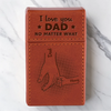 Love You Every Day Dad - Family Personalized Custom Leather Cigarette Case - Father's Day, Gift For Dad, Grandpa