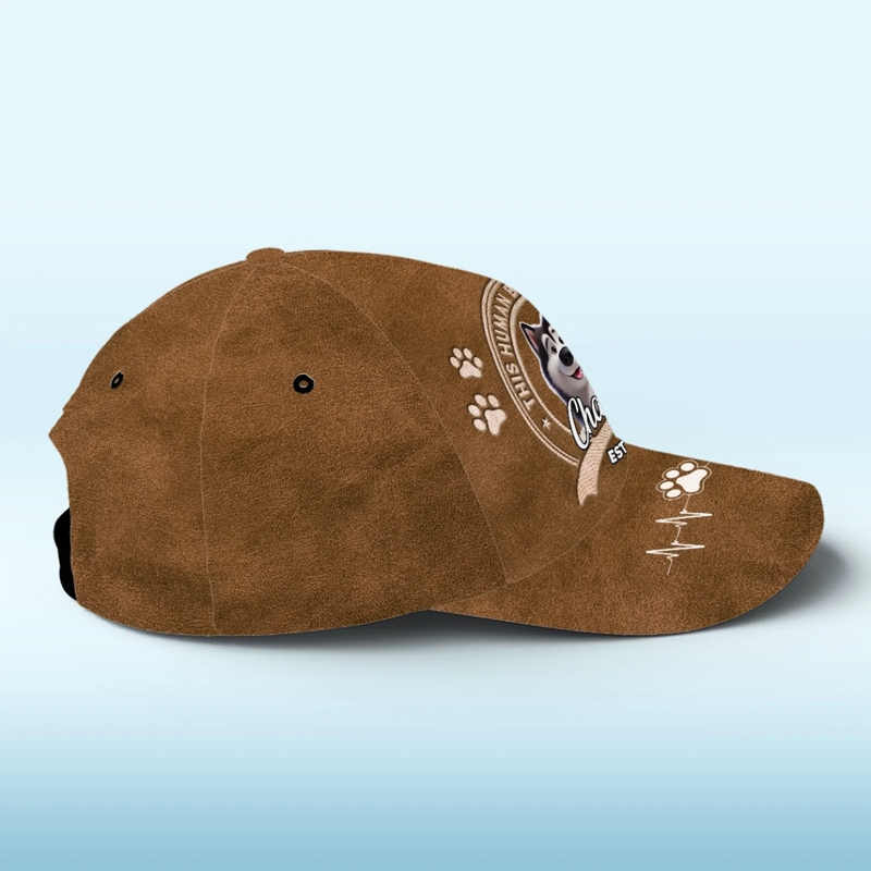 Stay Pawsitive - Dog Personalized Custom Hat, All Over Print Classic Cap - Father's Day, Gift For Pet Owners, Pet Lovers