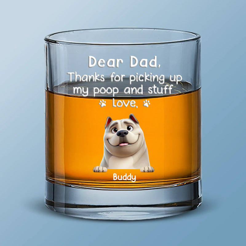 Loyalty Comes In Fur - Dog Personalized Custom Whiskey Glass - Father's Day, Gift For Pet Owners, Pet Lovers