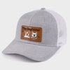 Walks, Treats, Cuddles - Dog Personalized Custom Leather Patch Hat - Father's Day, Gift For Pet Owners, Pet Lovers