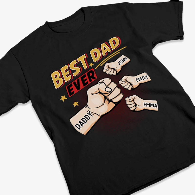 To Who We Love The Most - Family Personalized Custom Unisex T-shirt, Premium T-shirt, Hoodie - Father's Day, Gift For Dad, Grandpa