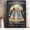 In Every Sunset, I Feel You - Memorial Personalized Custom Vertical Poster - Father's Day, Sympathy Gift For Couple, Husband Wife, Family Members
