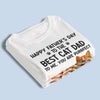 Fist Bumps And Furballs Since Day One - Dog & Cat Personalized Custom Unisex T-shirt, Premium T-shirt, Hoodie - Father's Day,  Gift For Dad, Pet Owners, Pet Lovers
