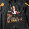 Custom Photo The Grillfather - Family Personalized Custom Apron - Father's Day, Gift For Dad, Grandpa