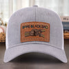 Dope Black Dad, Everyday Hero - Family Personalized Custom Leather Patch Hat - Father's Day, Gift For Dad