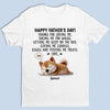 Best Walk Buddy, Best Cuddle Buddy - Dog Personalized Custom Unisex T-shirt, Premium T-shirt, Hoodie - Father's Day, Gift For Dad, Pet Owners, Pet Lovers