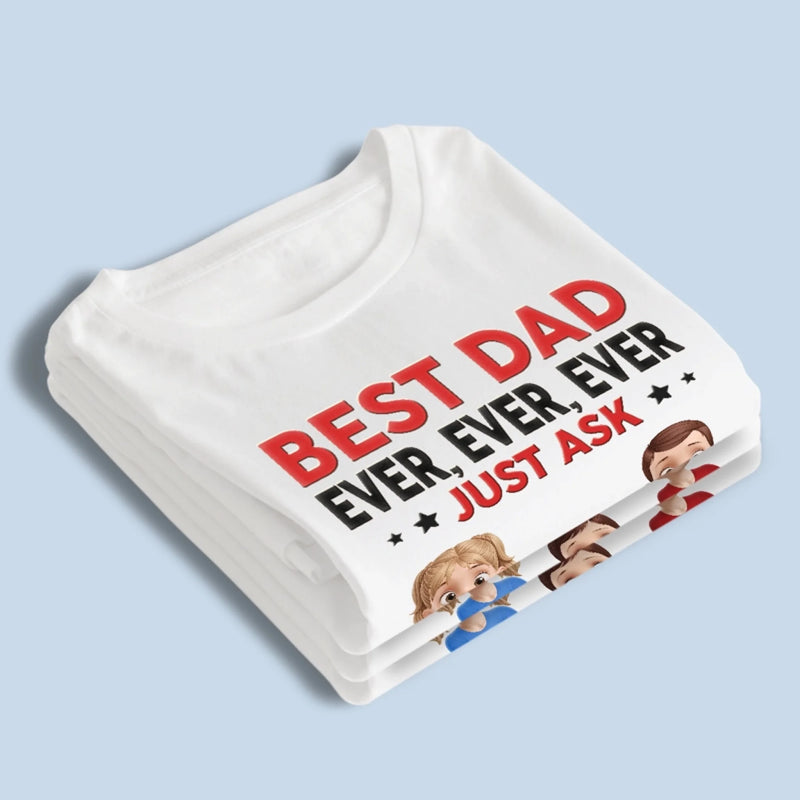 Ask Us, We’re Experts - Family Personalized Custom Unisex T-shirt, Premium T-shirt, Hoodie -  Father's Day, Gift For Dad, Grandpa