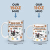 You Clean, I Reign - Dog Personalized Custom 3D Inflated Effect Printed Mug - Father's Day,  Gift For Dad, Pet Owners, Pet Lovers