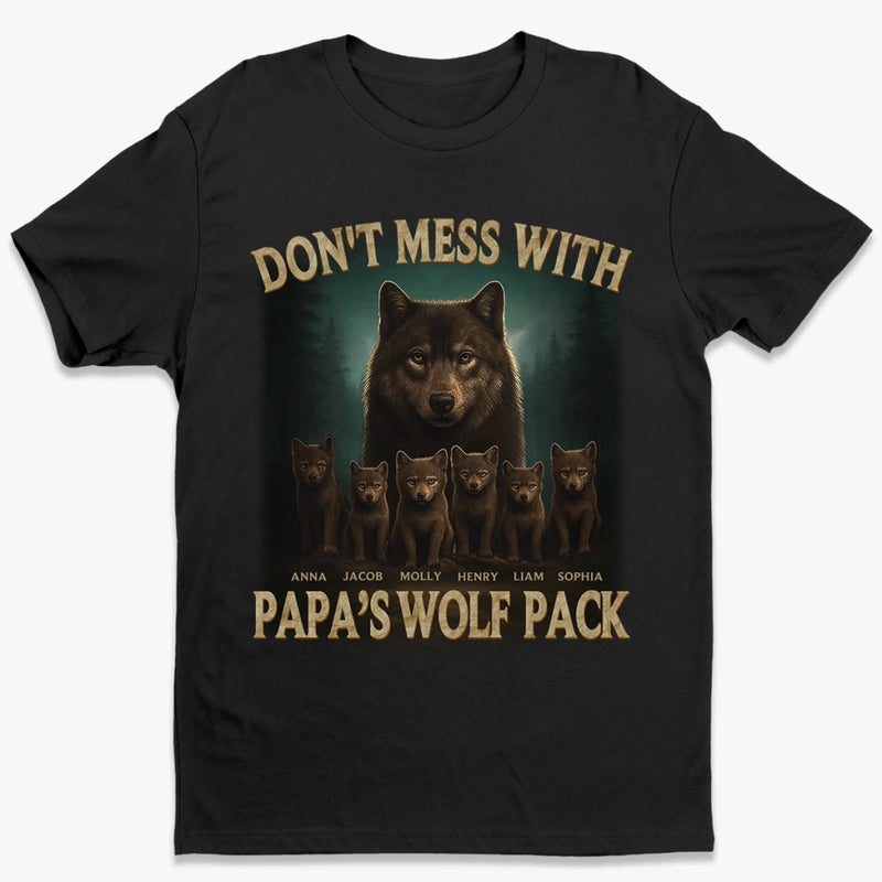 Loyal To The Alpha, Always - Family Personalized Custom Unisex T-shirt, Premium T-shirt, Hoodie - Father's Day, Gift For Dad, Grandpa