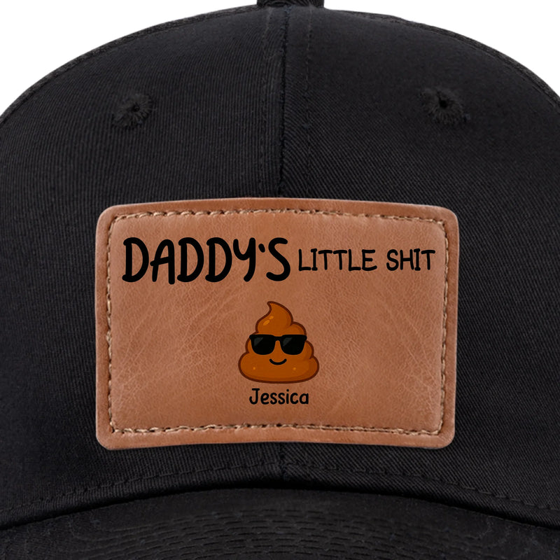 Proud Creator Of Chaos Since Birth - Family Personalized Custom Leather Patch Hat - Father's Day, Gift For Dad, Grandpa