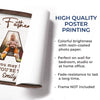Custom Photo You Make Our World Complete - Family Personalized Custom Horizontal Poster - Father's Day, Gift For Dad, Grandpa