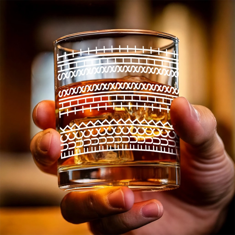 Making Magic In Every Loop - Friend Whiskey Glass - Gift For Best Friends, Sisters, Family Members, Coworkers
