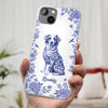 Elegance In Bloom, Love In Fur - Dog Personalized Custom Clear Phone Case - Gift For Pet Owners, Pet Lovers