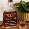 Custom Liquor Decanter - Personalized Birthday Gifts For Mom, Dad, Brother, Sister, Best Friends - Always By Your Side