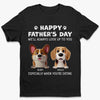 Best Dad Ever, Especially At Dinner Time - Dog Personalized Custom Unisex T-shirt, Premium T-shirt, Hoodie - Father's Day, Gift For Dad, Pet Owners, Pet Lovers