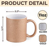 To My Awesome Wife,  You Make Every Day Worthwhile - Couple Personalized Custom Metallic Mug - Gift For Husband Wife, Anniversary