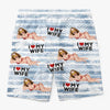 Custom Photo Tropical Hawaiian Aloha Men Beach Shorts - Summer Vacation And Travel Gifts For Husband And Wife, Him And Her -  I Love My Destiny