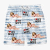 Custom Photo Tropical Hawaiian Aloha Men Beach Shorts - Summer Vacation And Travel Gifts For Husband And Wife, Him And Her -  I Love My Destiny